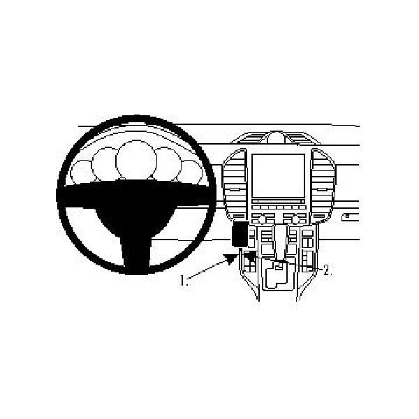Brodit 854537 ProClip - Monteringsbygel - Porsche Cayenne