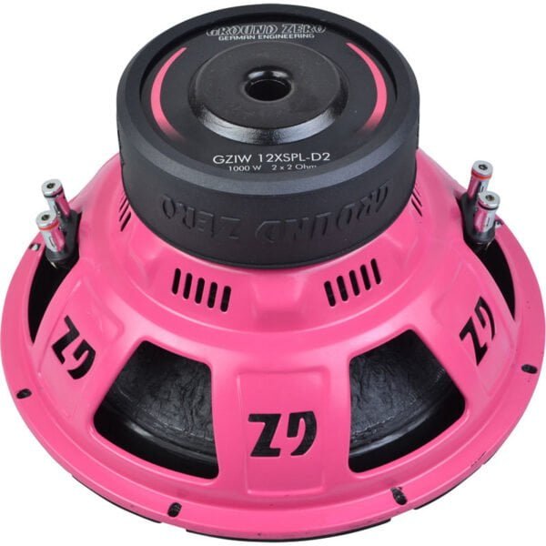 Ground Zero GZIW 12XSPL-D2 PINK - 12 tum bas - Bild 4