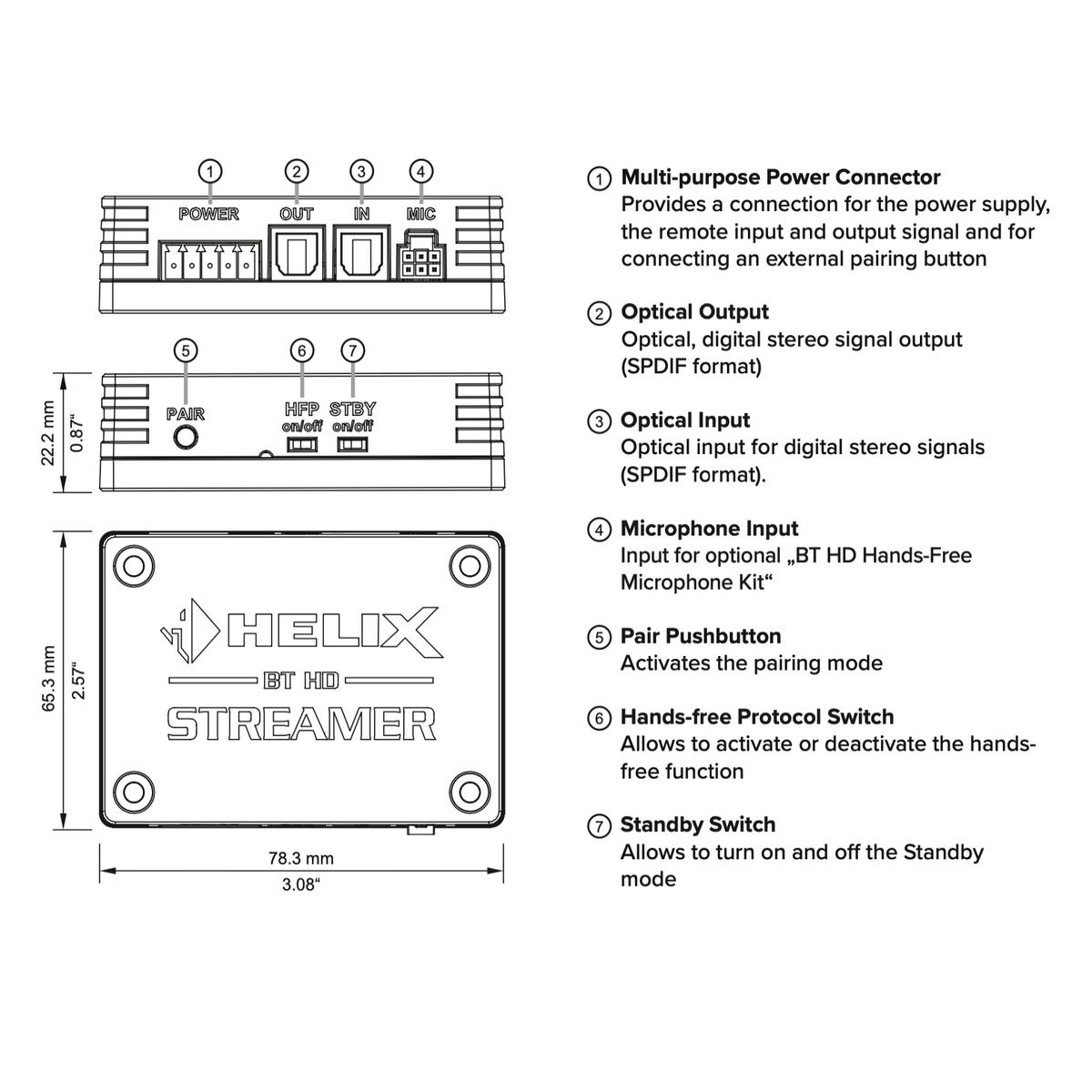 Helix BT HD Streamer - Bild 4
