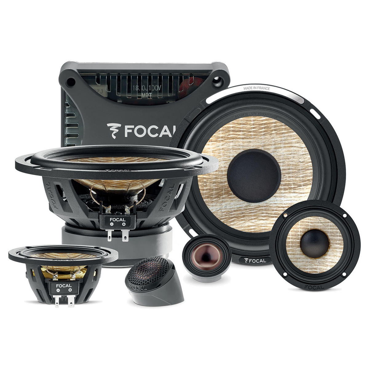 Focal PS 165 F3E - 3-vägs Kitsystem