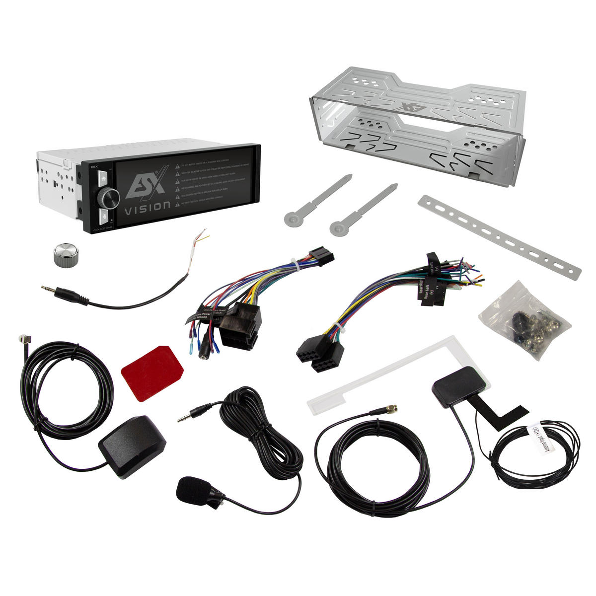 ESX VMX601DAB - Enkeldin bilstereo - Trådlös CarPlay & Android Auto - Bild 7
