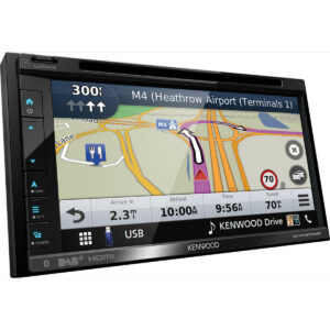 Kenwood DNX5190DABS - Dubbeldin bilstereo - Garmin Navigation - CarPlay & Android Auto