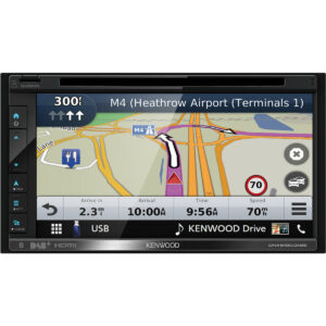 Alternative view of Kenwood DNX5190DABS - Dubbeldin bilstereo - Garmin Navigation - CarPlay & Android Auto