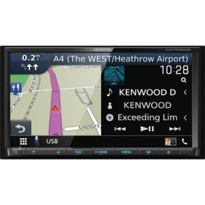 Alternative view of Kenwood DNX7190DABS - Dubbeldin bilstereo - Garmin Navigation - CarPlay & Android Auto