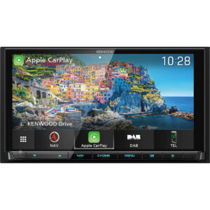 Alternative view of Kenwood DNX9190DABS - Dubbeldin bilstereo - Garmin Navigation - CarPlay & Android Auto