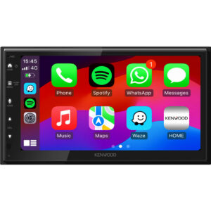 Kenwood DMX5023DABS - Dubbeldin bilstereo - CarPlay & Android Auto