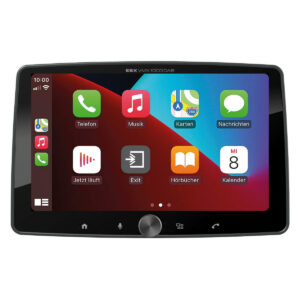 ESX VMX1000DAB - Enkeldin bilstereo - Trådlös CarPlay & Android Auto - 10,1 tum skärm