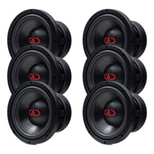DD Audio VO-W508-S4 - SPL - Midbas - 8 tum - 6pack