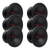 DD Audio VO-M408-S4 - SPL - Mellanregister - 8 tum - 6pack