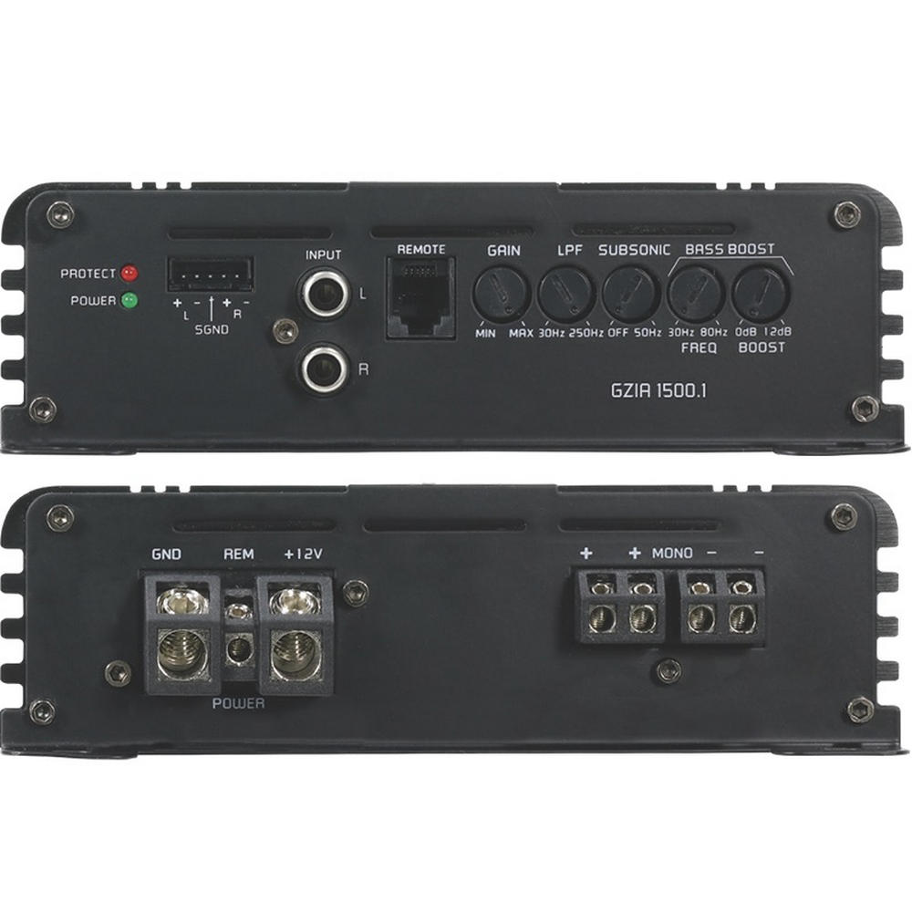 Ground Zero GZIA 1500.1 - Slutsteg - Monoblock - Bild 2