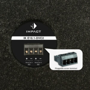 Alternative view of Helix IK E10.1-DVC2 - Baslåda - 10 tum - 2x2ohm