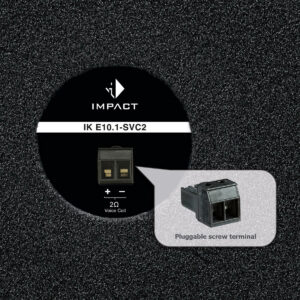 Alternative view of Helix IK E10.1-SVC2 - Baslåda - 10 tum - 2ohm