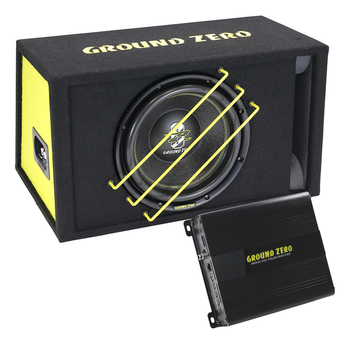 Ground Zero GZRB 30SPL + GZIA 1000.1 - Baspaket