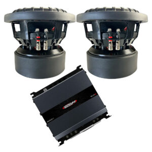 MM Audio baspaket - 2x HD8v2 + SD3000.1 monoblock
