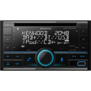 Kenwood DPX-7300DAB - Dubbeldin bilstereo - CD + Bluetooth