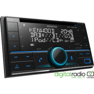 Alternative view of Kenwood DPX-7300DAB - Dubbeldin bilstereo - CD + Bluetooth