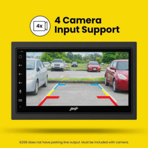 Stinger IF268E - Dubbeldin bilstereo - Trådlös CarPlay & Android Auto - Bild 2