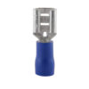 Necore Flatstiftkabelskor - 6.3 mm - Blå