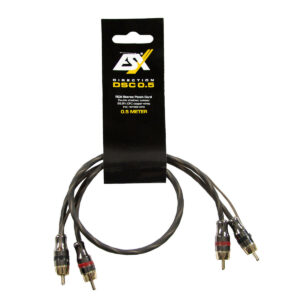 ESX DSC0.5 - RCA kabel - 0.5m