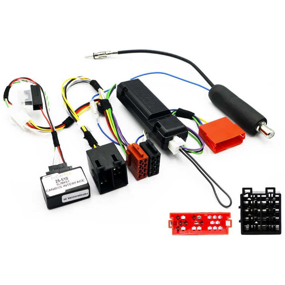 Incartec 20-252A-IGN - ISO-Adapter med CAN-BUS - Audi