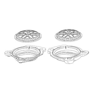 Alternative view of Helix CFMK200 MB.1S - Högtalaradapter - 8 tum