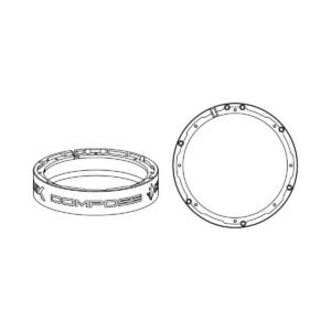 Alternative view of HELIX CFMK200 VW.2 - Högtalaradapter - 8 tum - VW