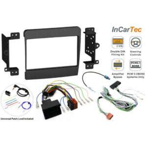 2-DIN Installationskit - Porsche 911 - Boxster - Cayman - Med Bose