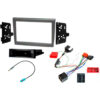 2-DIN Installationskit - Porsche 911 - Boxster - Cayman - Utan Bose